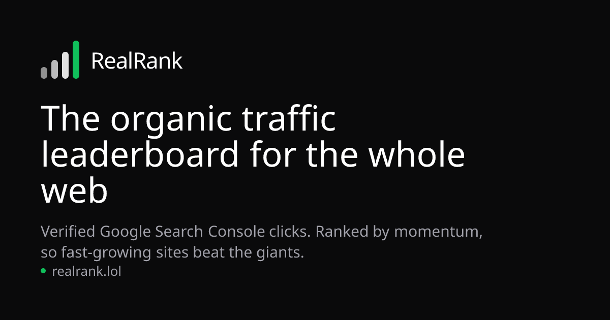 RealRank screenshot 1